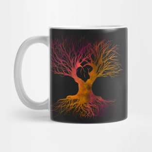 Red Magic Tree Of The World Mug